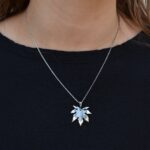 El Yapımı Tasarım Kolye 40 cm - 0675-AGKLY - Görsel 2