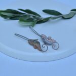 El Yapımı Tasarım Küpe - 50668-AGKP