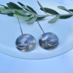 El Yapımı Tasarım Küpe - 50651-AGKP