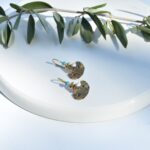 El Yapımı Tasarım Küpe - 50624-AGKP