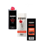 Zippo Çakmak Benzini + Taşı + Fitil Seti