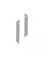 Swarovski Taşlı  Küpe 925 Ayar Gümüş